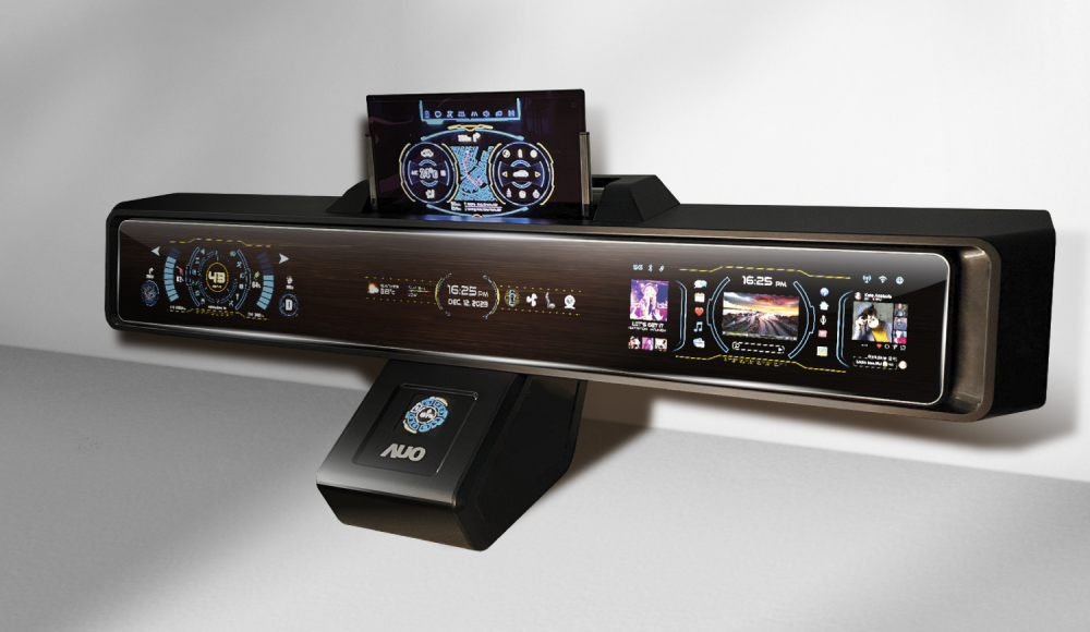 金年会|jinnianhuiMicro LED沉浸式车舱显示方案结合 可卷式、可伸缩的Micro LED应用并可呈现不同的质感纹路，展现人性化设计