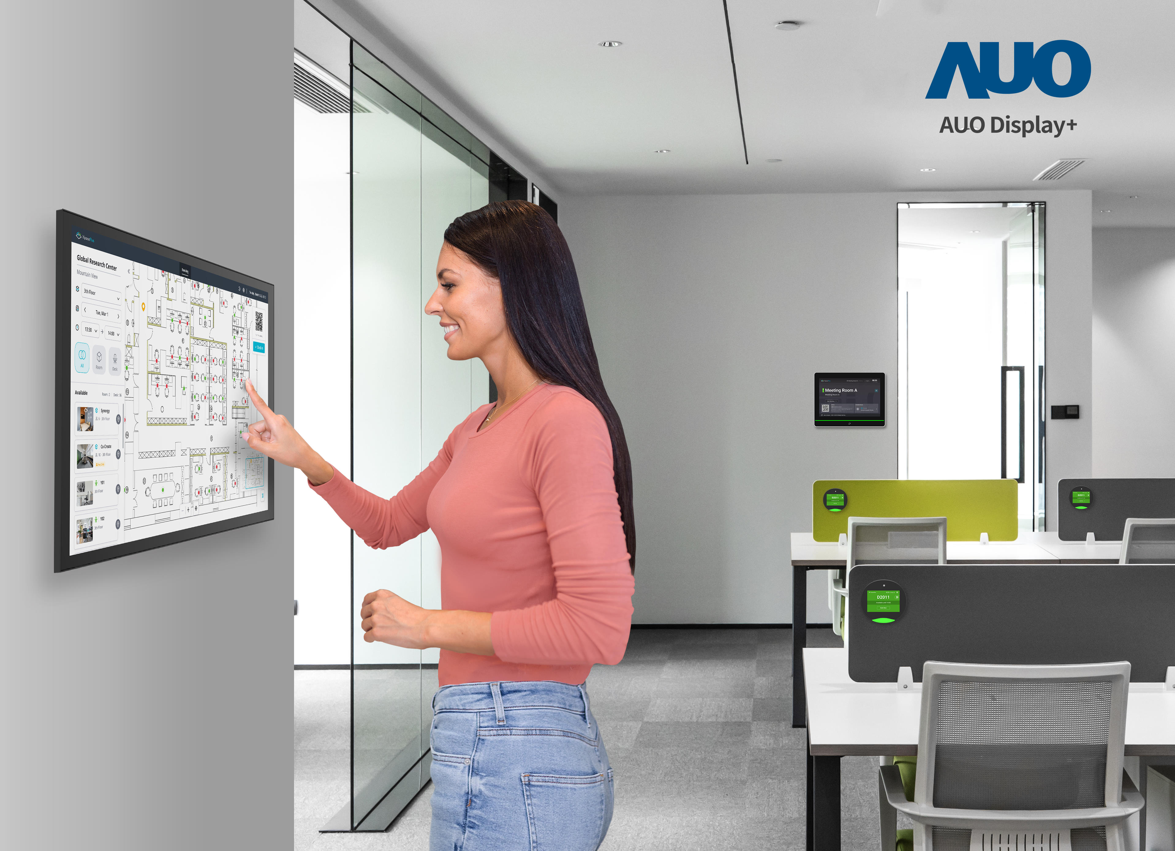 达擎会议空间管理解决方案可应用于空间预约和管理流程，将办公空间的查询、预约和保留等流程自动化，为用户提供更灵活、弹性的工作模式