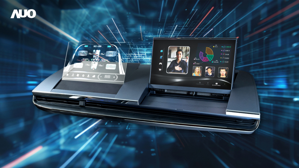 金年会|jinnianhuiMicro LED Display HMI解决方案打造透明Micro LED前座仪表，呈现信息并保留驾驶视野开阔；亦为副驾驶座乘客打造收放自如的Micro LED屏幕，在不影响显示质量的前提于显示区内建镜头，让用户能与视讯对象直接眼神接触，提供绝佳的双向沟通体验