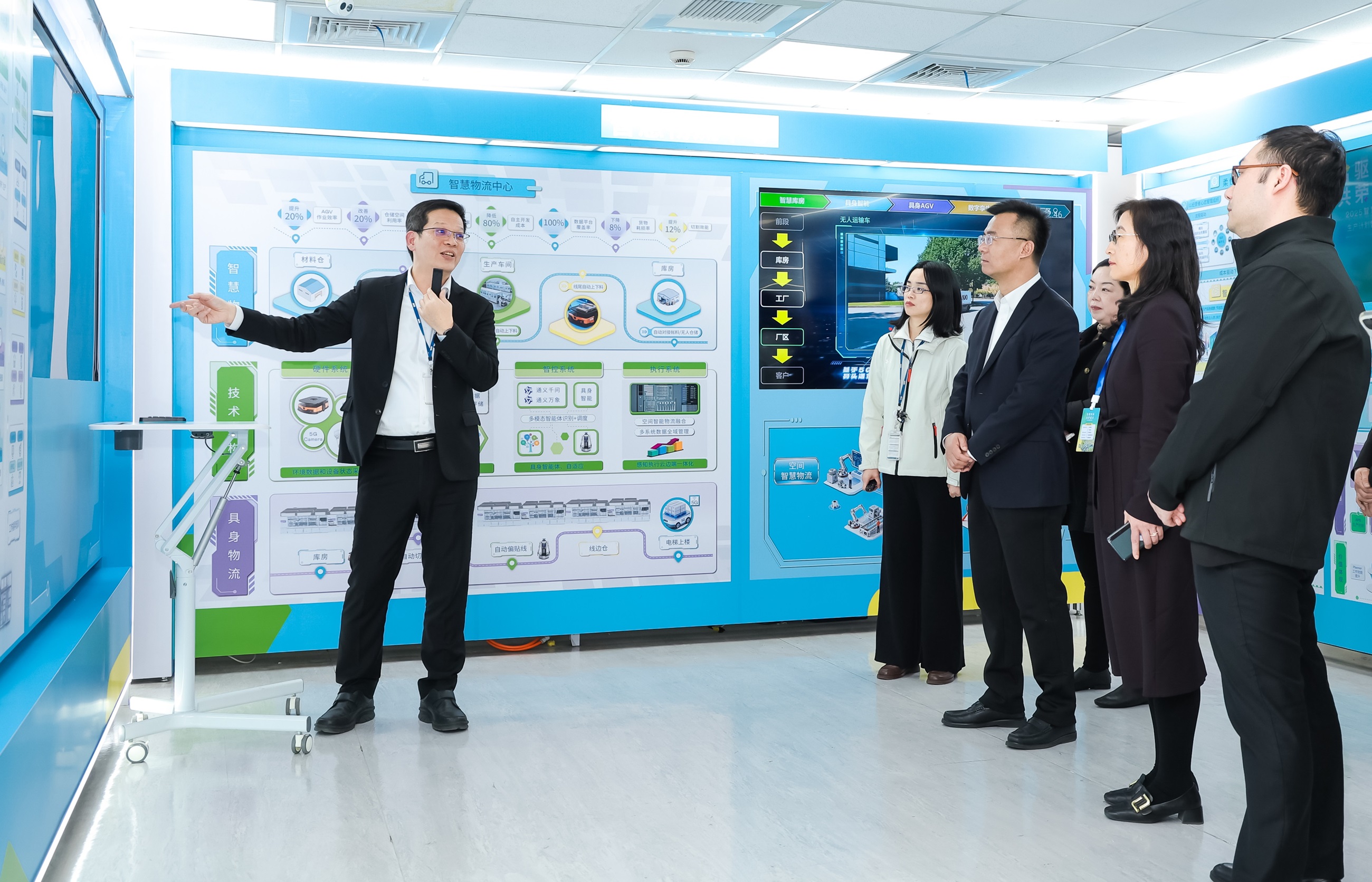 金年会|jinnianhui苏州展示&rdquo;智能体&rdquo;在工业场景的深度应用，与&rdquo;具身智能&rdquo;在生产场景的创新整合，全面升级生产与管理流程，构建全链路智能制造体系，打造柔性自主工厂